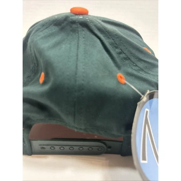 Zephyr Miami Hurricane SnapBack Basketaball The U Green - Picture 3 of 6
